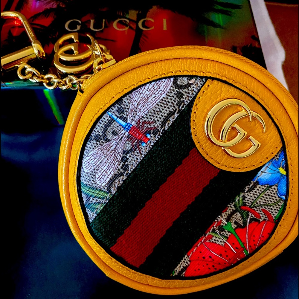 Gucci Ophidia Flora Coin Purse